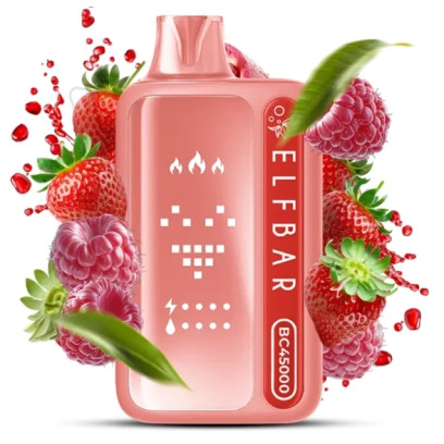 Elf Bar BC45000 Red Raspberry Strawberry (Малина Клубника)