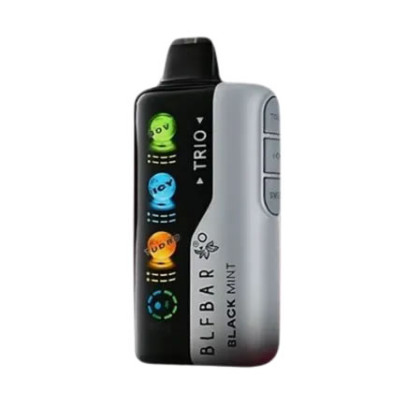 Elf Bar Trio 40000 Black Mint (Чорна М'ята)