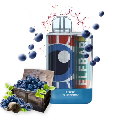 Elf Bar TE 6000 Blueberry (Чорниця)