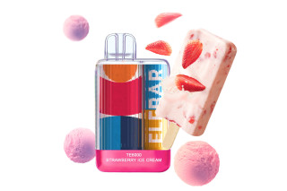 Elf Bar TE 6000 Strawberry ice cream (Полуничне морозиво)