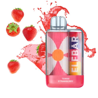 Elf Bar TE 6000 Strawberry (Полуниця)