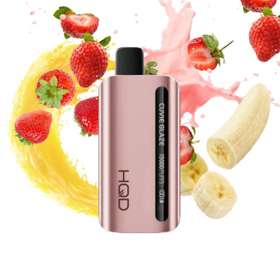 HQD GLAZE 12000 Strawberry banana (Полуниця банан)