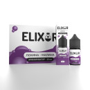Жидкость для самозамеса ELIXIR (Blueberry Raspberry) набор Черника-Малина 30мл 50мг