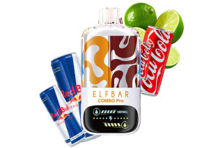 Elf Bar Combo Pro 30000 Elf Bull Lime Cola (Енергетик Лайм кола)