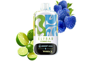 Elf Bar Combo Pro 30000 Lime Blue Razz (Лайм Блакитна малина)