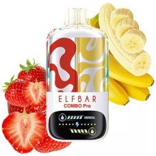 Elf Bar Combo Pro 30000 Strawberry Banana (Клубника Банан)