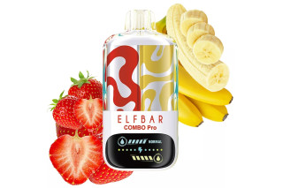 Elf Bar Combo Pro 30000 Strawberry Banana (Полуниця Банан)