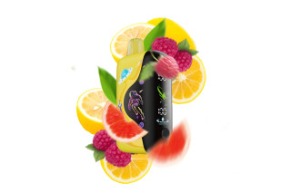 Elf Bar GH 33000 Pro Raspberry Grapefruit Lemon (Малина Грейпфрут Лимон)