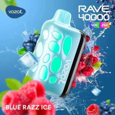 Vozol Rave 40000 Blue Razz ice (Голубая Малина Лед)