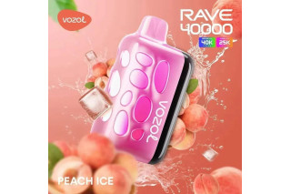 Vozol Rave 40000 Peach ice (Персиковый лед) Vozol Rave 40000 Peach ice (Персиковый лед)