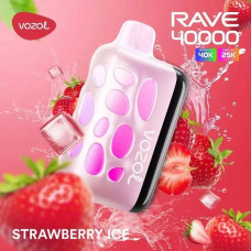 Vozol Rave 40000 Strawberry ice (Клубничный лед)