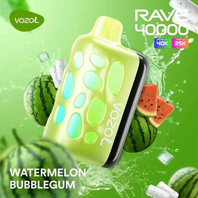 Vozol Rave 40000 Watermelon Bubblegum (Арбузная жвачка)