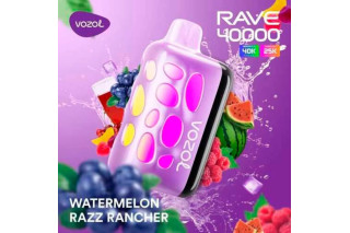 Vozol Rave 40000 Watermelon Razz Rancher (Арбуз Малина Ягоды) Vozol Rave 40000 Watermelon Razz Rancher (Арбуз Малина Ягоды)