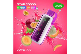 Vozol Star 20000 Love 777 (Дыня Арбуз Маракуя Мята) Vozol Star 20000 Love 777 (Дыня Арбуз Маракуя Мята)