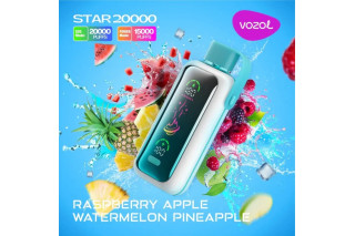 Vozol Star 20000 Rapsberry Apple Watermelon Pineapple (Малина Яблоко Арбуз Ананас) Vozol Star 20000 Rapsberry Apple Watermelon Pineapple (Малина Яблоко Арбуз Ананас)