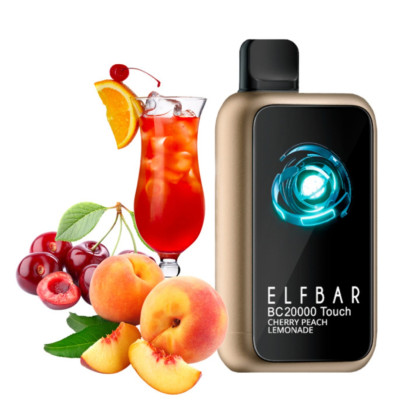 Elf Bar BC 20000 touch Cherry peach lemonade (Вишнево-персиковий лимонад)