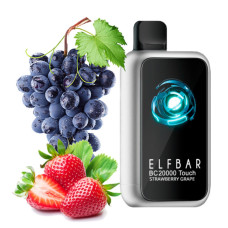 Elf Bar BC 20000 touch Strawberry grape (Полуниця виноград)