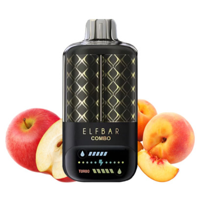 Elf Bar Combo 20000/25000 5% Apple & Juicy Peach (Яблуко & Соковитий персик)