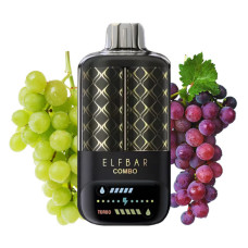 Elf Bar Combo 20000/25000 5% Green Grape & Grape (Зелений виноград & Червоний виноград)