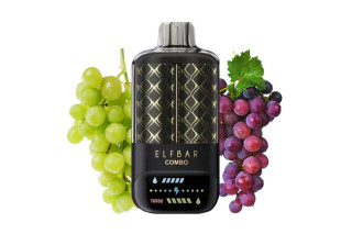 Elf Bar Combo 20000/25000 5% Green Grape & Grape (Зелений виноград & Червоний виноград)