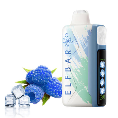 Elf Bar Ice King 30000 Blue Razz Ice (Голубая малина со льдом)