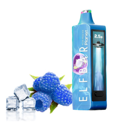 Elf Bar Planet 25000 Blue Razz Ice (Блакитна малина з льодом)