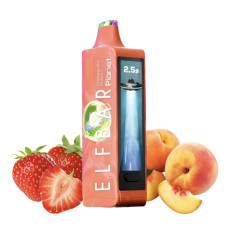 Elf Bar Planet 25000 Strawberry Peach (Полуниця Персик)