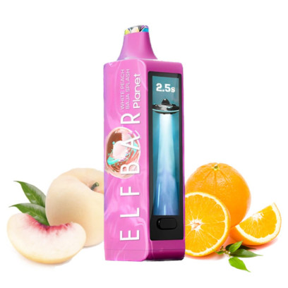 Elf Bar Planet 25000 White Peach Baja Splash (Білий Персик Цитрус)