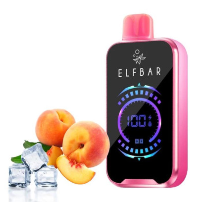 Elf Bar RAYA D2 20000 Peach ice (Персик Лід)