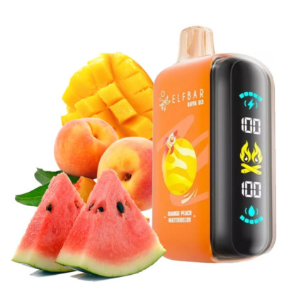 Elf Bar RAYA D3 25000 Mango Peach Watermelon (Манго Персик Кавун)