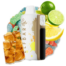 Elf Bar Sour King 30000 Lemon Lime Ice Tea (Холодний чай з лимоном та лаймом)