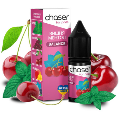 Рідина Chaser for Pods Balance 30 ml 50 mg Cherry menthol (Вишня ментол)