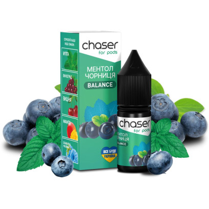 Рідина Chaser for Pods Balance 30 ml 50 mg Menthol blueberry (Ментол чорниця)