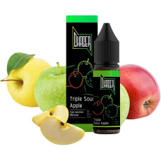 Рідина Chaser Black Salt Triple Sour Apple (Потрійне Кисле яблуко) 3% 15 мл