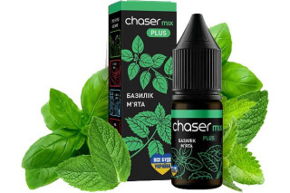 Рідина Chaser Mix Salt Basil Mint (Базилік М'ята) 5% 10 мл