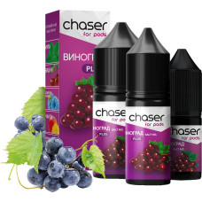 Рідина Chaser for Pods Plus Salt Виноград 3% 10 мл