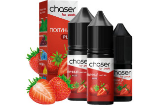 Рідина Chaser for Pods Plus Salt Полуниця 3% 10 мл
