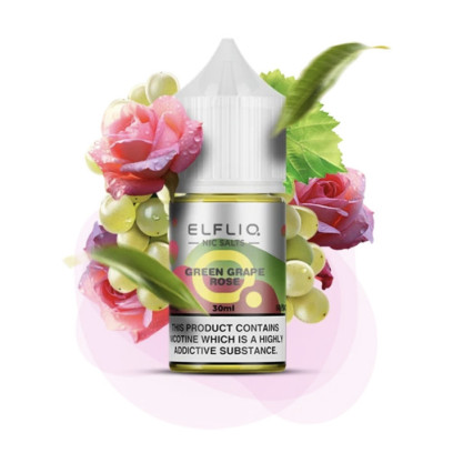 Рідина Elf Liq Green Grape Rose (Зелений виноград троянда) 5% 30 мл