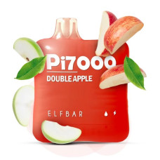 Elf Bar Pi7000 5% Double Apple (Подвійне Яблуко) Original