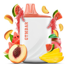 GTMBAR Porter 5000 5% Peach Mango Watermelon (Манго Персик Кавун) Original