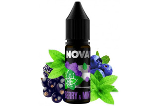Рідина Nova Salt Berry Mint (Ягоди М'ята) 3% 15 мл