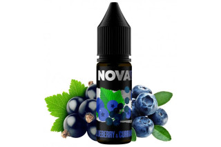 Рідина Nova Salt Blueberry Currant (Чорниця Чорна смородина) 3% 15 мл