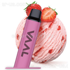 VAAL 4000M 5% Strawberry Ice Cream (Полуничне Морозиво) Оriginal