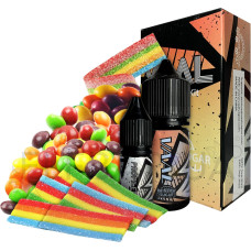 Набір рідини для самозамісу Vaal 30 ml Rainbow Sugar (Фруктові Цукерки) 5% 30 мл Original