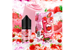 Рідина In Bottle Salt 30 мл (50 мг) Strawberry milkshake (Полуничний мілкшейк)