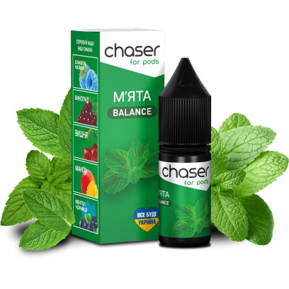 Рідина Chaser for Pods Plus Salt Balance М'ята 6% 10 мл