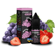 Рідина Chaser Mix Salt Balance Strawberry Grape (Полуниця Виноград) 5% 10 мл