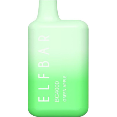 Elf Bar BC4000 5% Green Apple (Зелене Яблуко) Original
