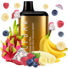 Elf Bar BC5000 Ultra 5% Dragon fruit Banana Berry (Пітайя Банан Ягоди) Original