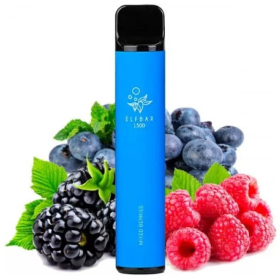 Elf Bar 1500 Classic 5% Mixed Berries (Мікс лісових ягід) Original